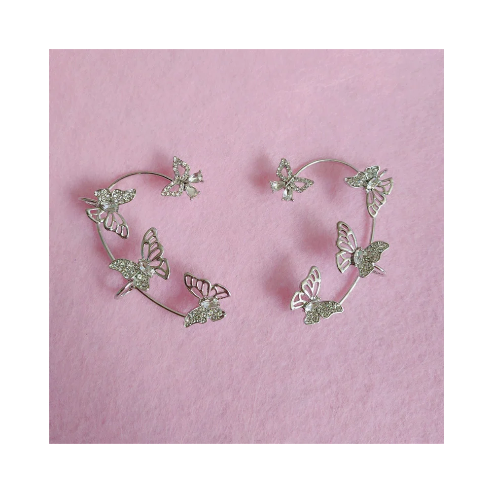 Shine™ Butterfly Swan and Snake Earrings