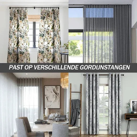 Curtain Plus™ Hang jou gordijnen op zonder enige schade!