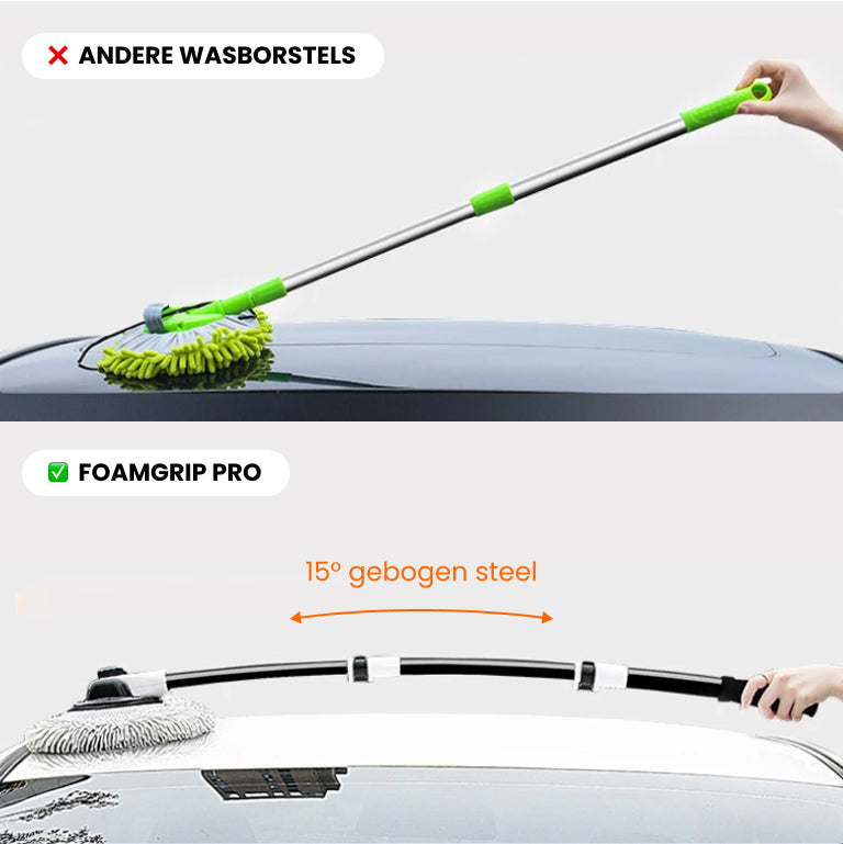 FoamGrip Pro™ Was je auto schade vrij!