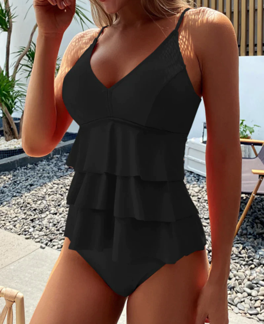 MARINA™ | Gewatteerde tankini set