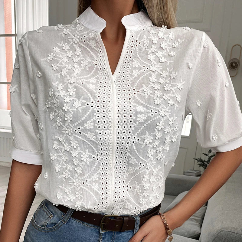 MISTHY­™ | BLOUSE MET V-HALS