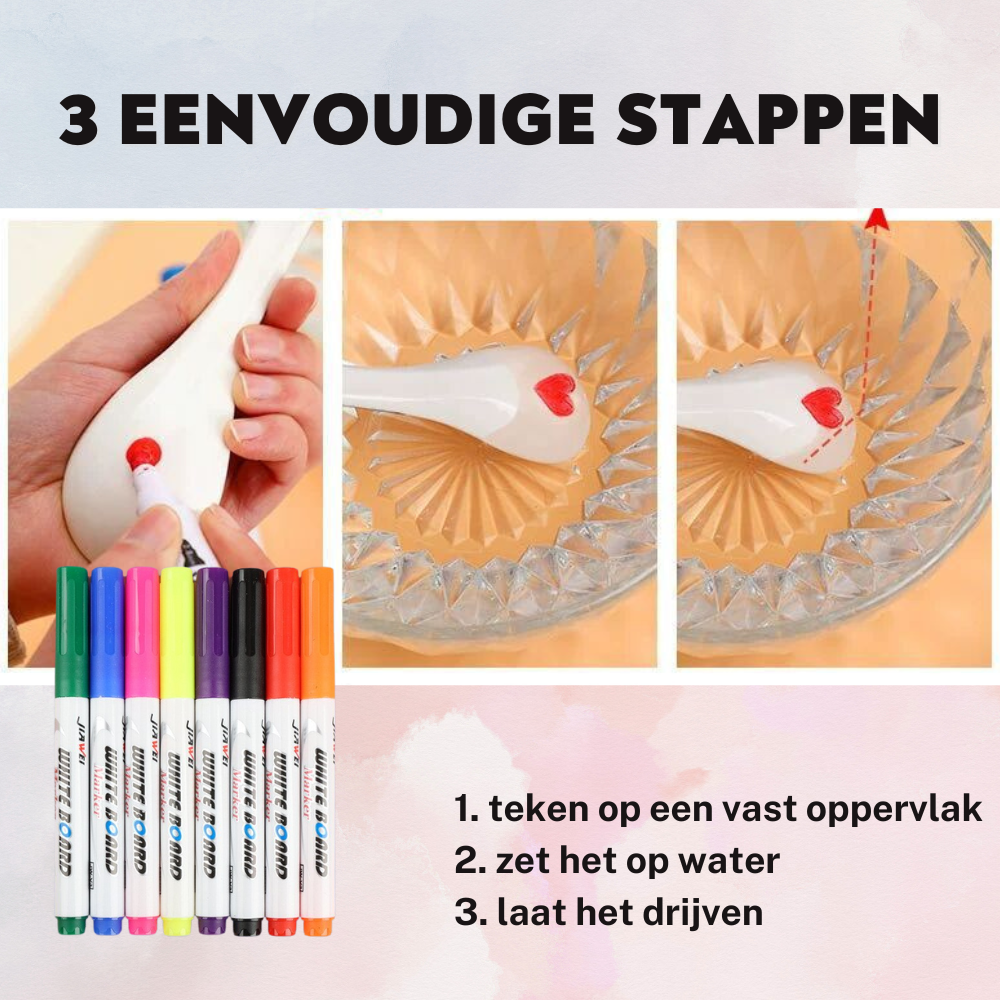 Magische Pen™ | (8 pennen + Gratis Keramische Lepel)